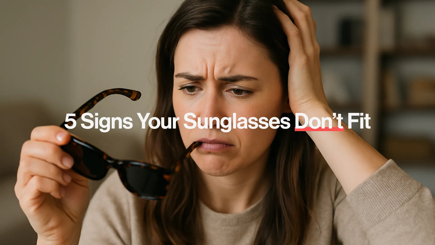 5 Signs Your Sunglasses Don't Fit.