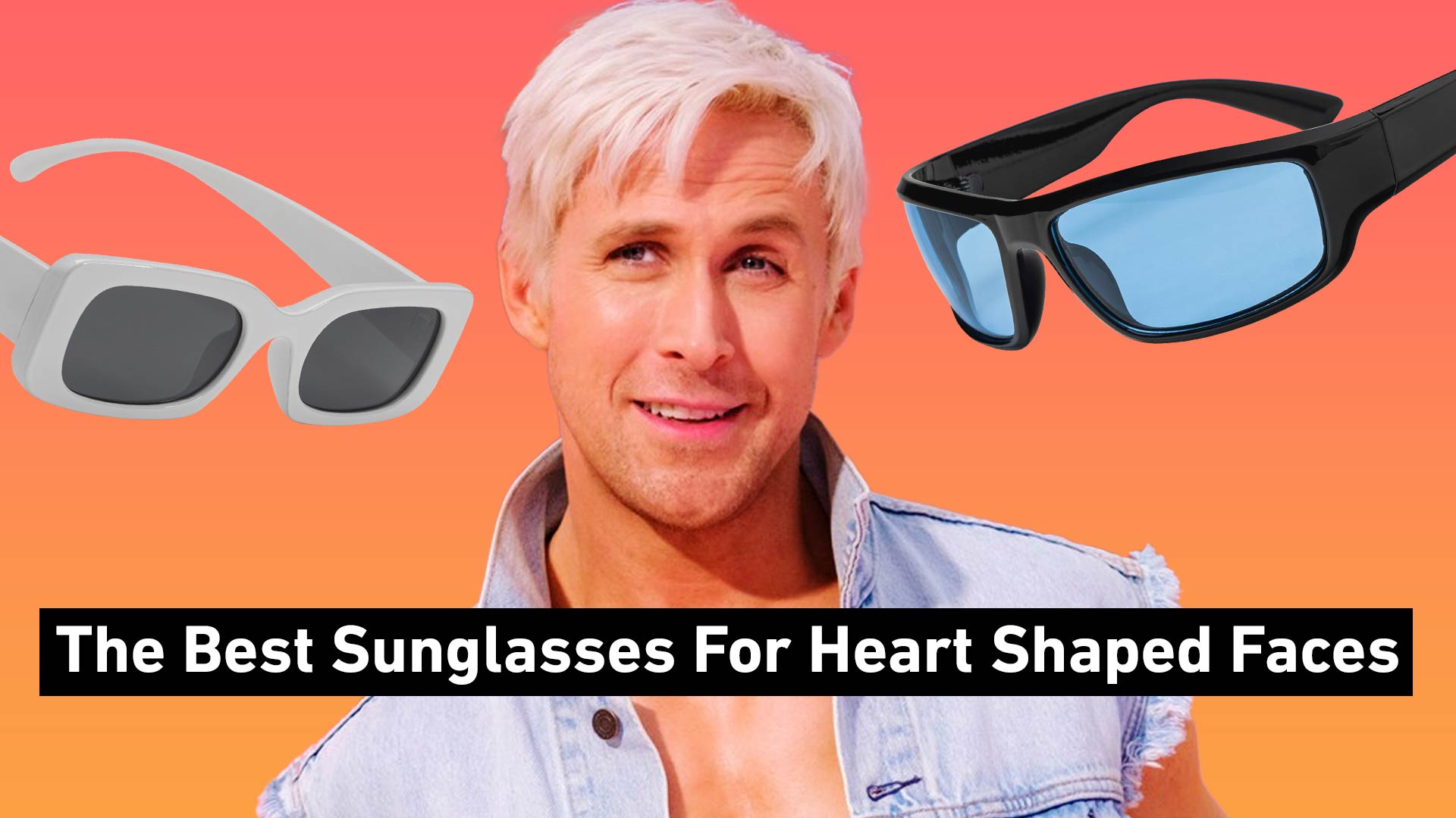 Best shape sunglasses for heart shaped face online