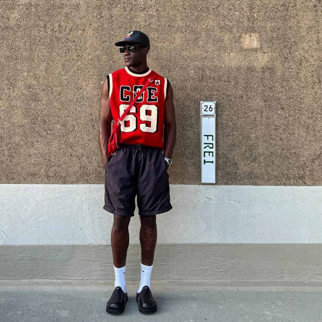 'Dance On Arrival' Retro Y2K Sunglasses in Black