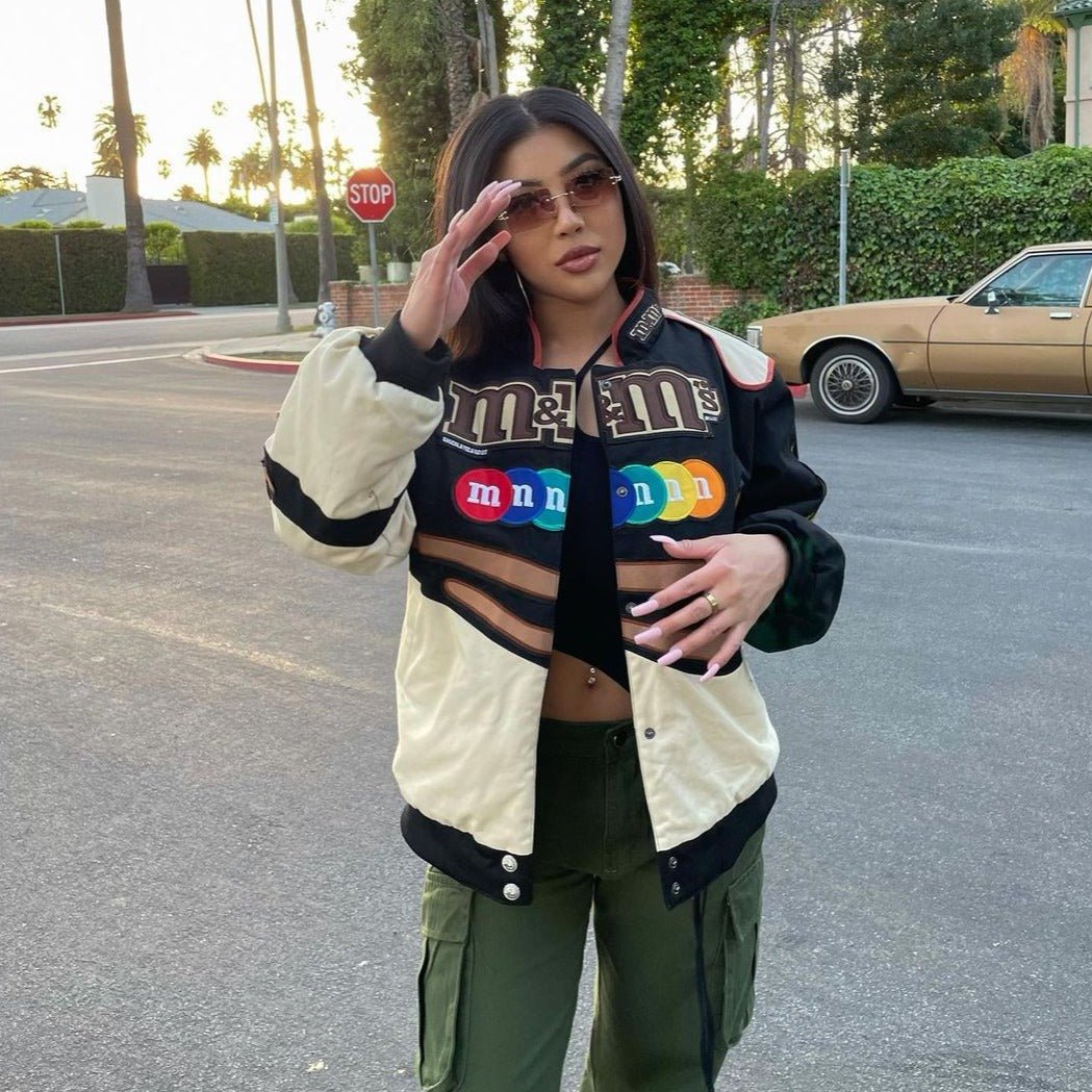 'Hennessy' Rimless Sunglasses in Brown & Gold