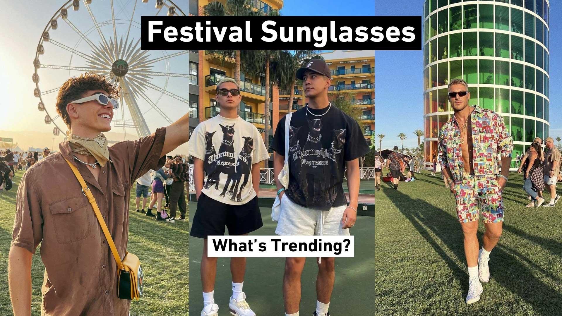 The Best Festival Sunglasses For Men Right Now