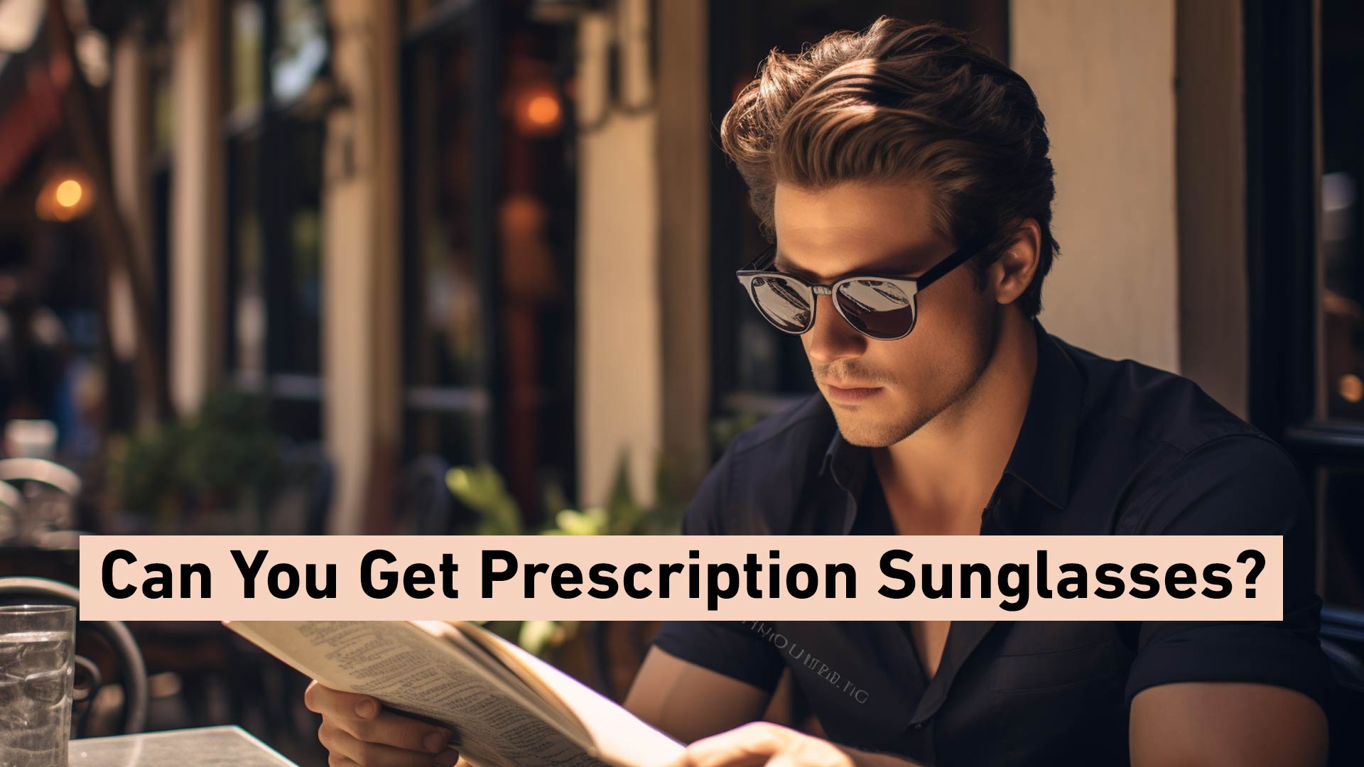 How to get store prescription sunglasses