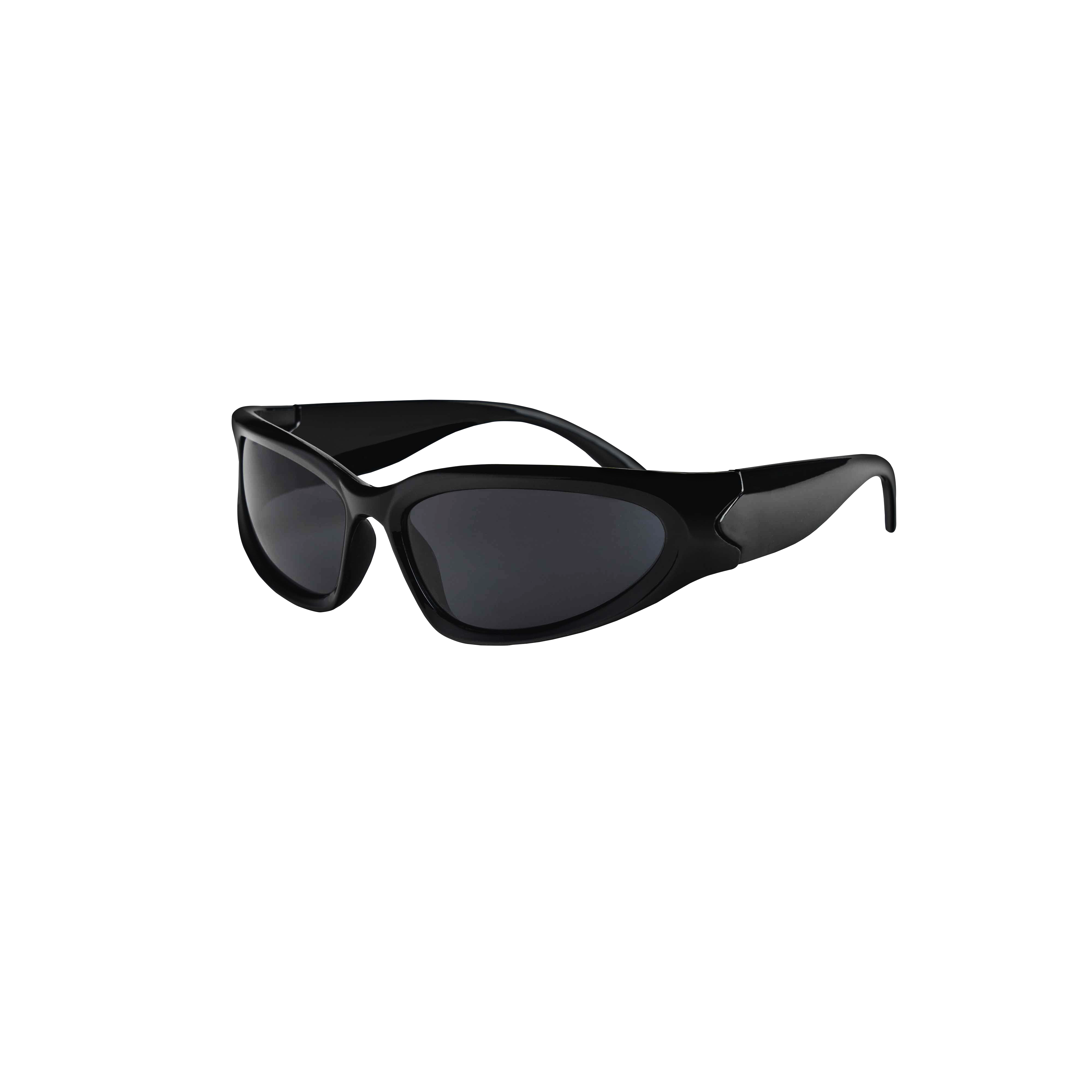 Shop 'Neo' Y2K Sunglasses in Black | TheShadePrjct