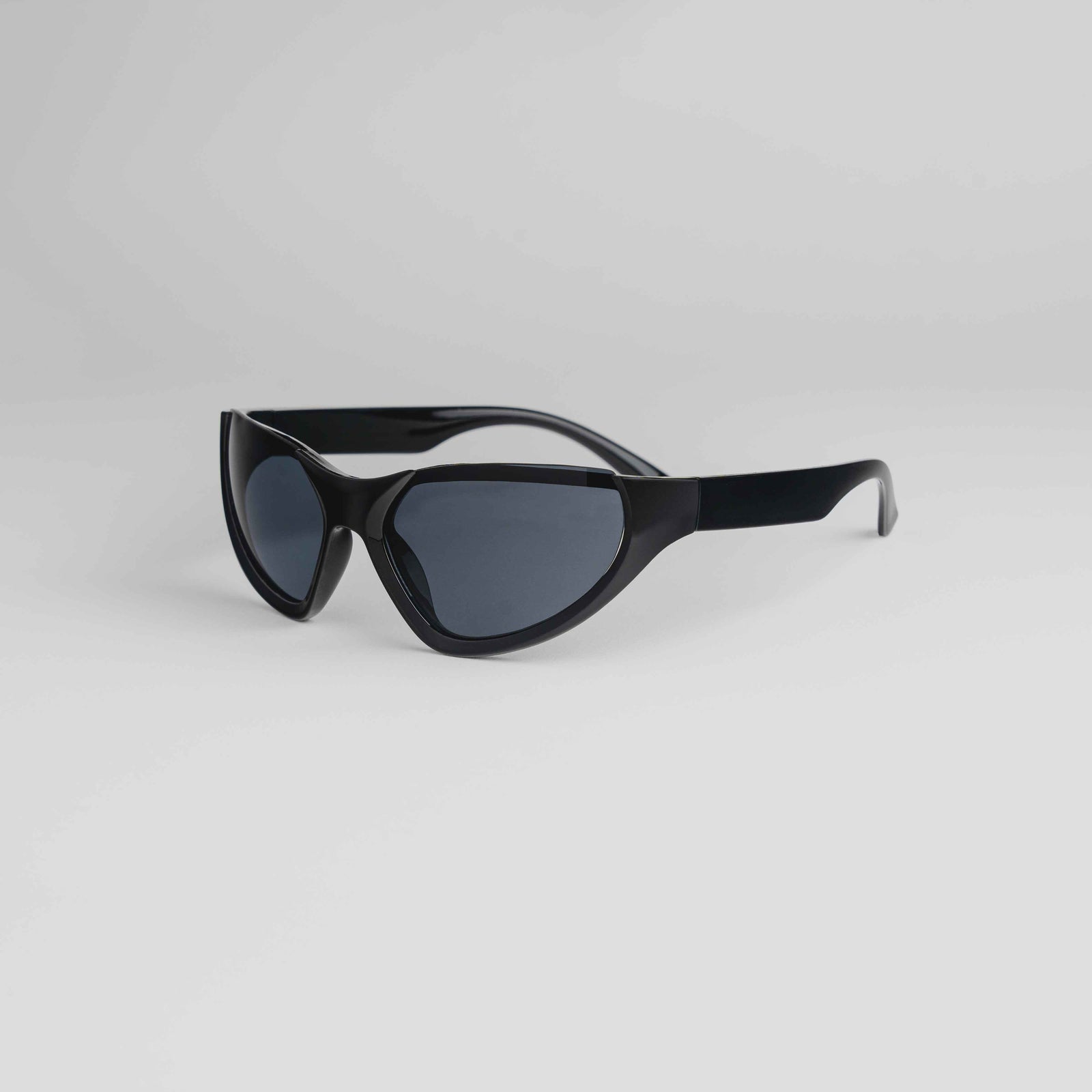 Shop Stunt Double Y2k Sunglasses In Black Theshadeprjct