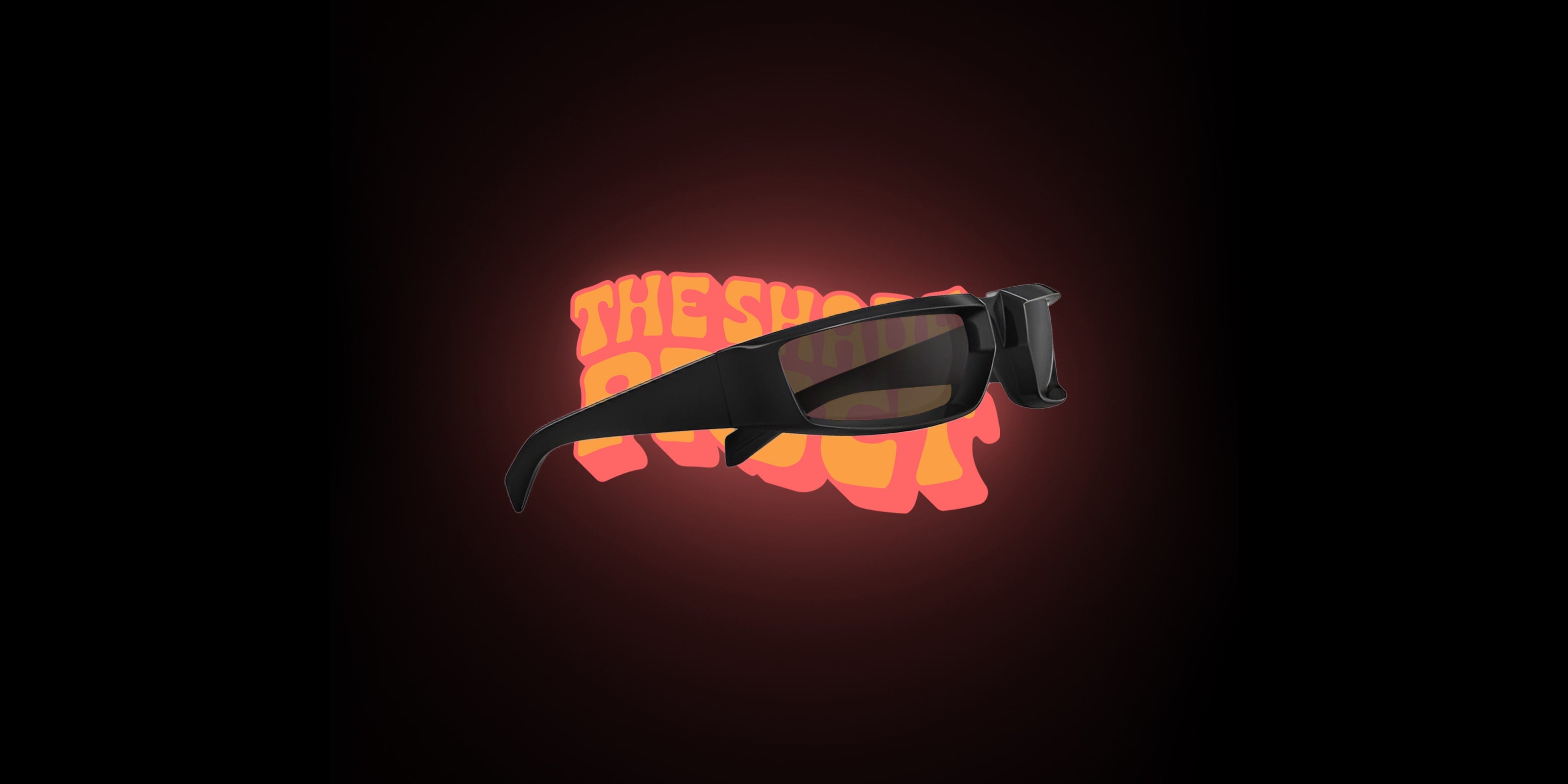 Retro Futuristic Streetwear Sunglasses In Black With 100% UV Protection